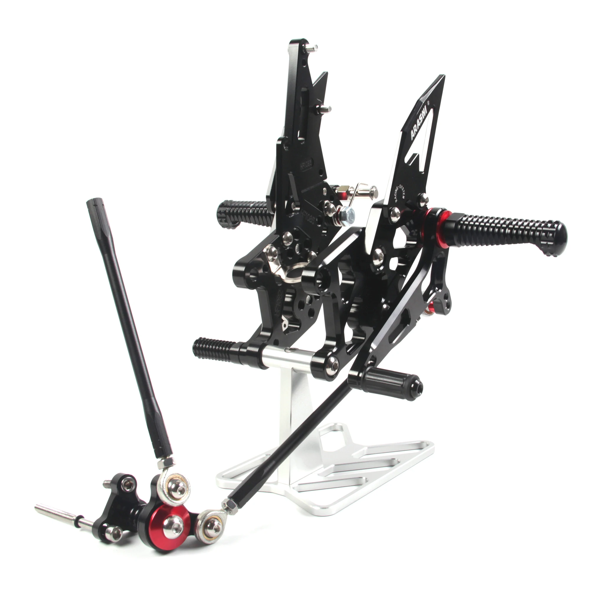 Arashi CBR600RR / ABS 2009-2021 CNC Регулируемая подставка для ног колышки всадника комплект