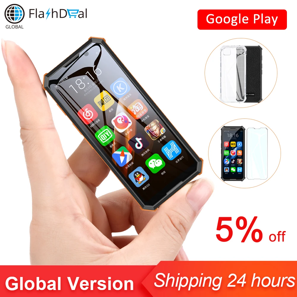 

Melrose 2019END smallest cell phone unlocked Mini Android Smartphone 2GB 32GB 4G Google Play WIFI GPS Face Recognion Phones