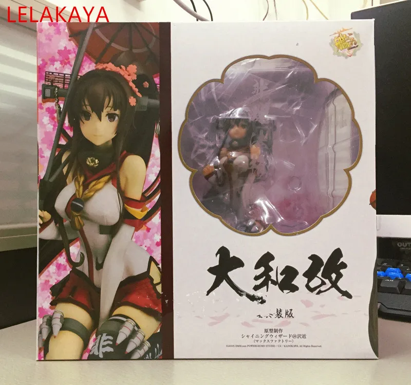 Японская игра-Аниме Kancolle Kantai сексуальные девушки Yamato 1/7 Масштаб ПВХ фигурка коллекция модель украшения модель мультфильм кукла