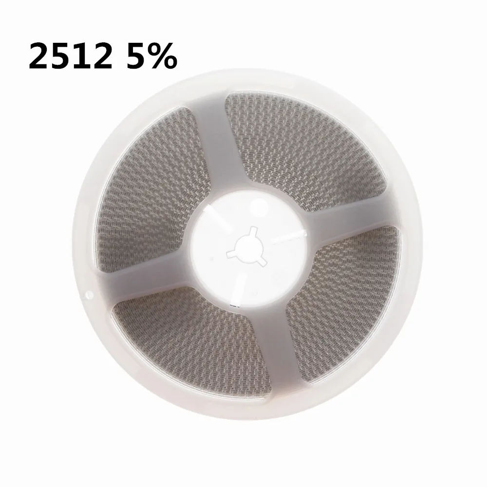 

4000 шт./лот 2512 5% SMD резистор 2512 0.01R-0.091R 0.1R-0.91R 0R 1R-10M 5% Резистор в катушке 2512 чип фиксированный резистор