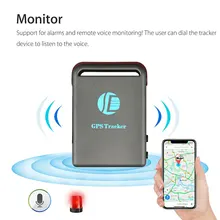 Em tempo real tk102b mini gps tracker à prova dwaterproof água movimento alarme localizador carro veículo dispositivo de rastreamento