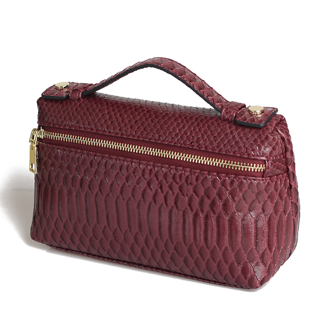 Fashion Designer Handbag Ostrich Pattern Portable Bag Clutch Bag 2022 Lady Hand Bag Purse Make Up Bag Trend Bag