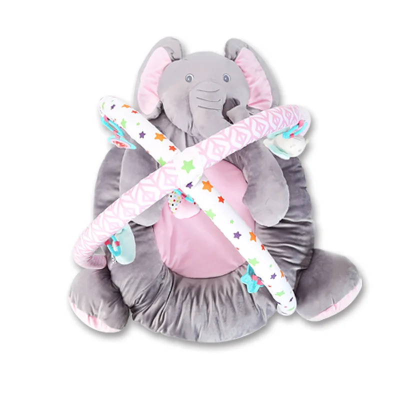 

Elephant play mat baby play mat crawl gym stand with music play mat