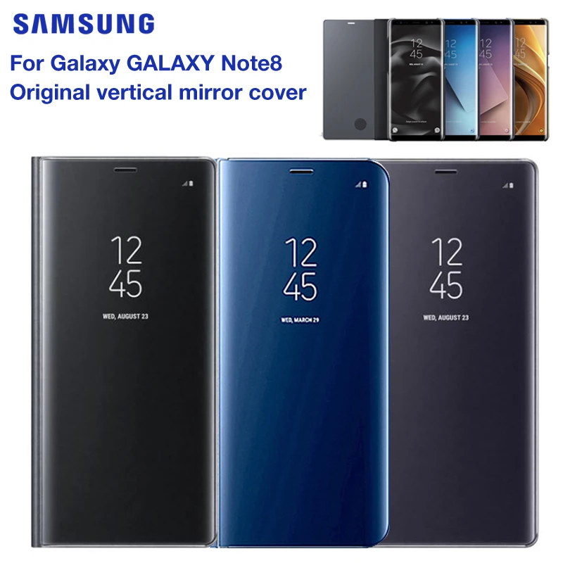 Samsung оригинальный вертикальный зеркальный защитный чехол для телефона samsung Galaxy