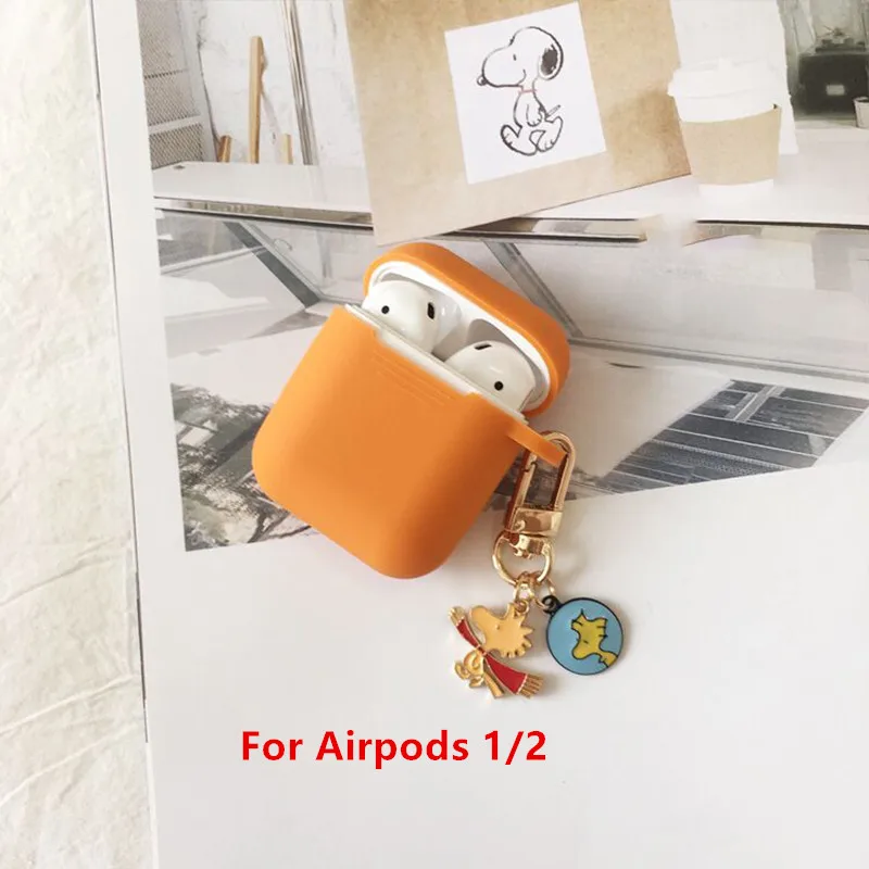 Милый силиконовый чехол с подвеской для Apple Airpods Pro Чехол Аксессуары для наушников Bluetooth защитный чехол - Цвет: 7