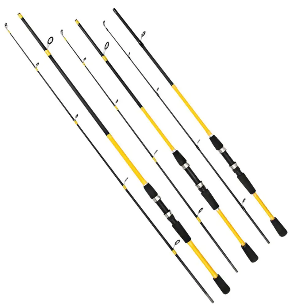 

Carbon Spinning Fishing Rod1.8/2.1m Fishing Tackle Lure Rod Lure Casting Rod Spinnng Baitcasting Spinning Fishing Pole