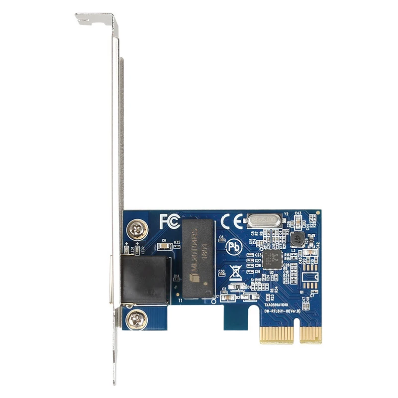Главная карта pci-e 1000 Мбит/с гигабитная сетевая карта 10/100/1000 Мбит/с RTL8111F RJ45 проводная сетевая карта 1 Гбит/с сетевой адаптер LAN Карта