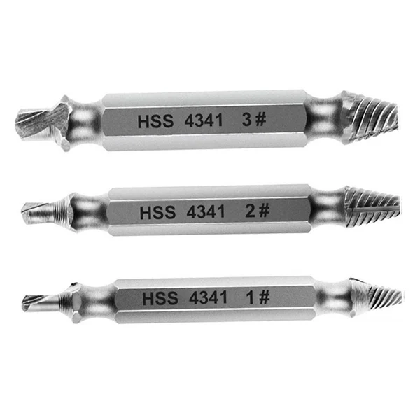 5 шт. отвертка экстрактор отвертка набор винт от HSS4341-silver