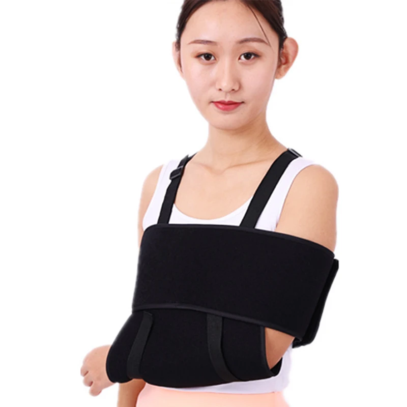 Медицинский плечевой ремень для поддержки локтя, регулируемый фиксатор для рук, растягивающийся перелом на запястье, уход за сломанным переломом, ремень на руку