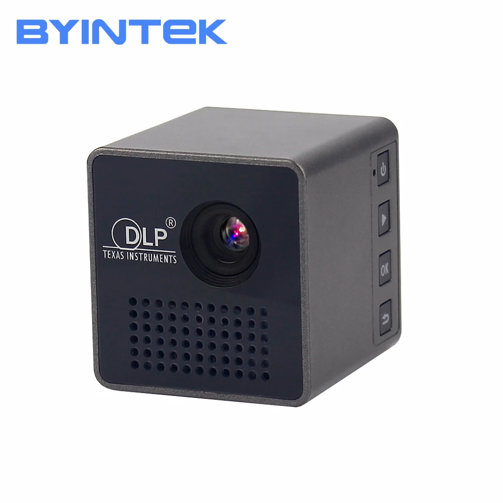 P1 USB видео цифровой микро-светопроцессор Byintek мини телефон портативный интеллектуальный проектор умный проектор
