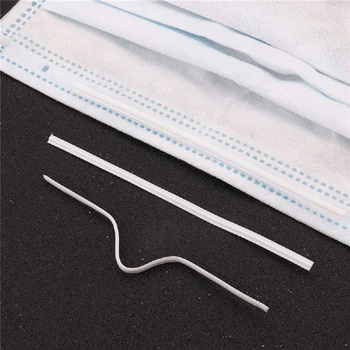 

50pcs 3mm Mask Nasal Bridge Strips Suit For Universal Disposable Mask Pressing Positioning Mask Accessories