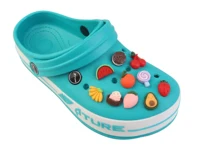 Breloques en résine pour chaussures, 20 pièces, banane, ananas, pastèque, gâteau, accessoires de décoration, cadeau pour enfants 