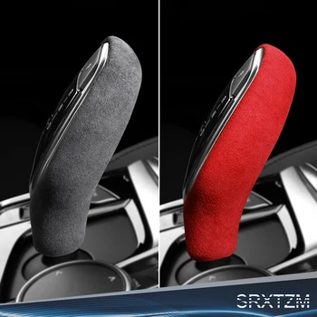 

Alcantara Gear Shift Knob Cover Trim Abs Car Sticker For Bmw G30 G38 G32 G11 G12 G01 G02 G08 5 Series 7 Series 6gt X3 X4 Lhd Rh