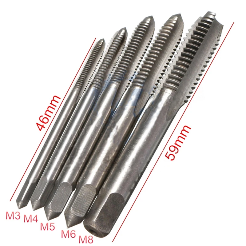 Сверло HSS M3/M4/M5/M6/M8 5 шт./компл. | Инструменты