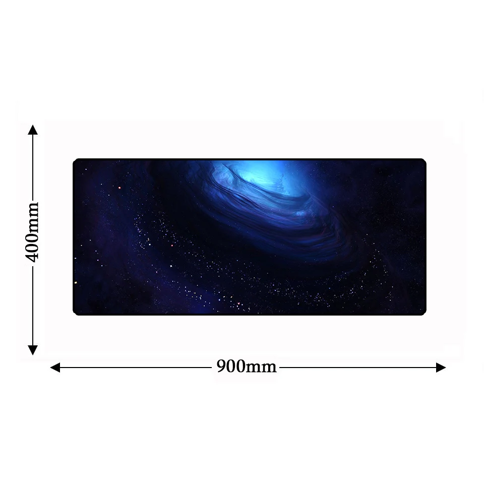 Пользовательские XL 900*400*3 мм коврик для мыши игровой Большой Космический
