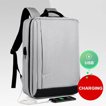 

17 Inch Laptop Backpack Bag Men Women Bagpack USB Charging Notebook Back Pack Travel Business Male School Bags For Teenage Bag
