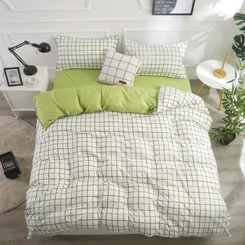 

Yaapeet Home Textile Plaid Duvet Cover Plaid Print Quilt Cover 150*200cm,180*220cm,200*230cm,220*240cm Bedclothes No Pillowcase