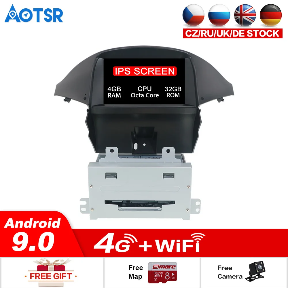 Android 9,0 32GB rom стерео для Chevrolet orlando 2011+ Авто Радио FM DVD видео gps навигация WiFi камера заднего вида аудио стерео