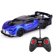 

11 In Children's Remote Control Toy Car Electric Remote Control Large-scale Racing Toy Bugatti Car Toys for Boys and Girls 4-6y