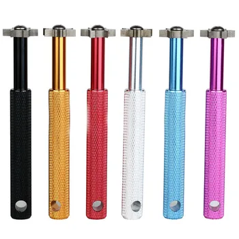 

Golf Hex Cleaning Tool Professional Iron Wedge Golf Groove Sharpener with 6 Heads H7JP