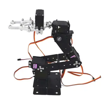 

Manipulator 6 DOF Mechanical Robot Arm DIY Rotation Servo Motor Metal Gear