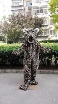 

Halloween Leopard Mascot Costume Suit Cosplay Party Fancy Dress Outfits Advertising Promotion Carnival Xmas Adult Fursuit Parade