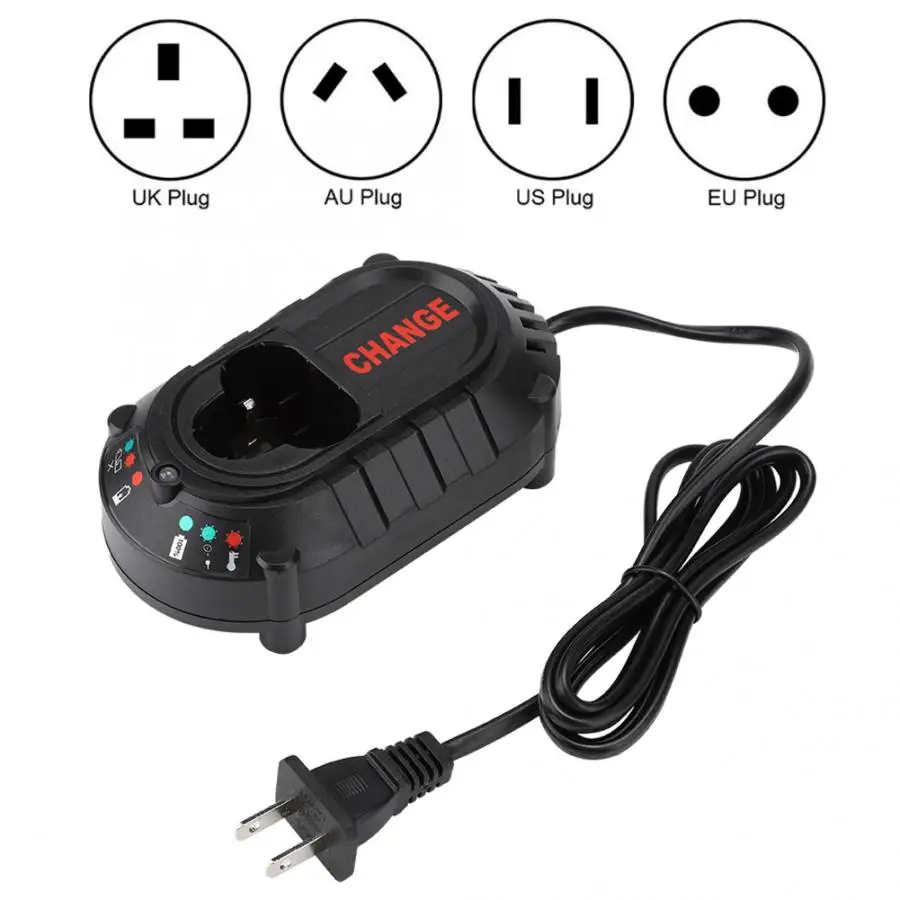 Новый режим CC/CV зарядное устройство для Makita BL013 BL7010 литиевая батарея 7 2 V 10 8 100 240V