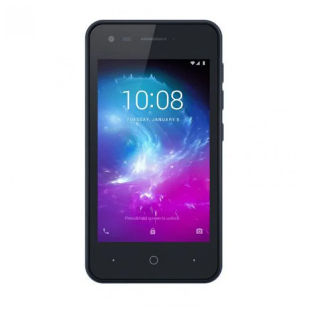 Смартфон ZTE Blade L130 Black, 4'' 800x480, Android 9 GO, 4 Core, 512MB RAM, 8GB, 5Mpix/1.3Mpix, 2 Sim, 1400mAh
