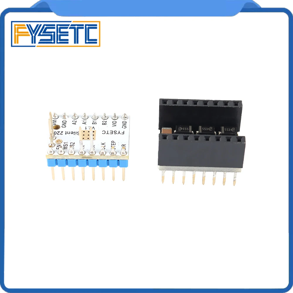 2 шт. TMC2209 v3.0 шаговый двигатель драйвер Stepsticks бесшумный Драйвер+ 2 шт. бесшумный шаг Стик протектор Двигателя драйвер VS TMC2208