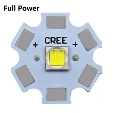 10W XML2 T6 Lights Full Power LED 3V 3535 5050 1-3W 5-6W 10W 18W For LED Flashlight Lamp Bead White 6500K 10000K With Base