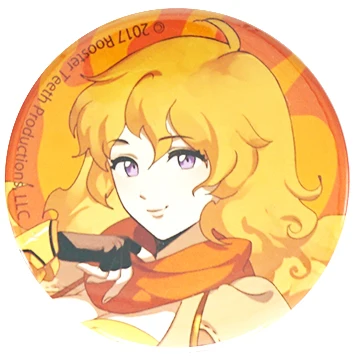 Значок Аниме RWBY красная роза Weiss schnee Blake Belladonna Ян Сяо длинный металлический значок брошь булавки - Окраска металла: 08Yang Xiao Long