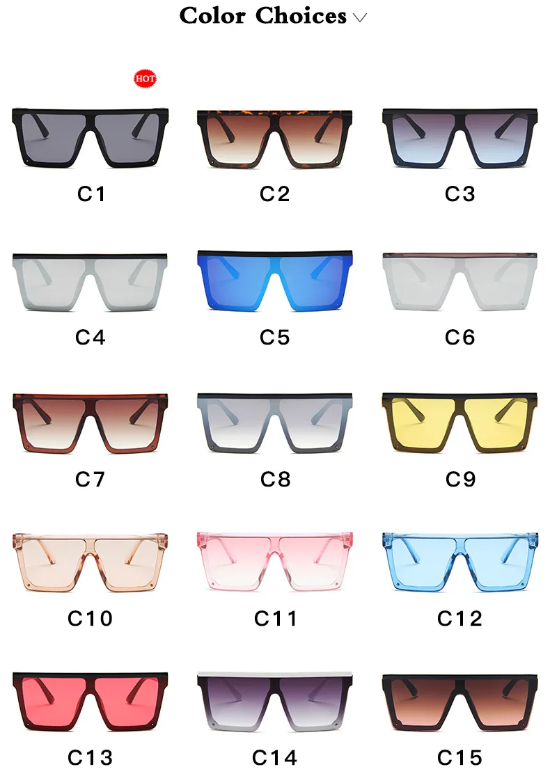 GIFANSEE, женские негабаритные Квадратные Солнцезащитные очки, прозрачные очки, роскошные дизайнерские мужские винтажные очки с плоским верхом, UV400, очки