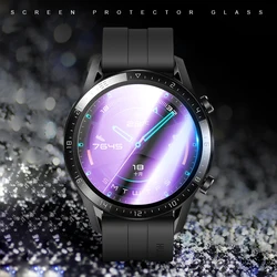 Premium Anti-Blue Light Tempered Glass Screen Protector - 46mm for Watch GT 46mm (High defintion(3pcs))