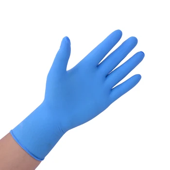 

100pcs/box anti Virus High quality CE Factory Whole Nitrile Dustproof Safety Protective Gloves Disposable Gloves