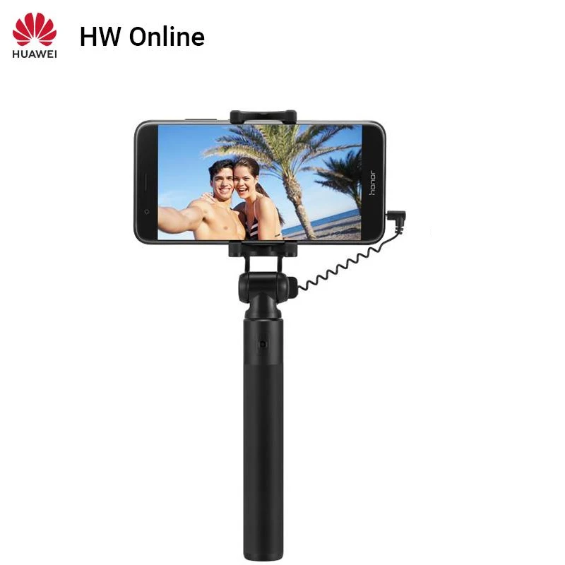 

Huawei Honor Selfie Stick Lite Monopod Wired Extendable Handheld Shutter For Mobile Phone 70cm AF11L Black White