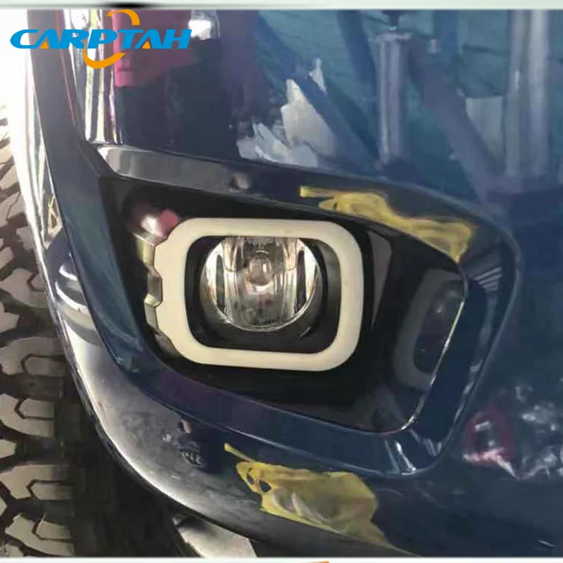 Светодиодный фонарь дневного света для Ford Ranger T8 Водонепроницаемый 12 в желтый индикатор сигнала поворота лампа бампера светодиодный DRL