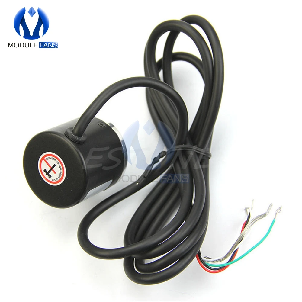 Фотоэлектрический инкрементный поворотный датчик 600 P/R 5 24 В двухфазный вал 6