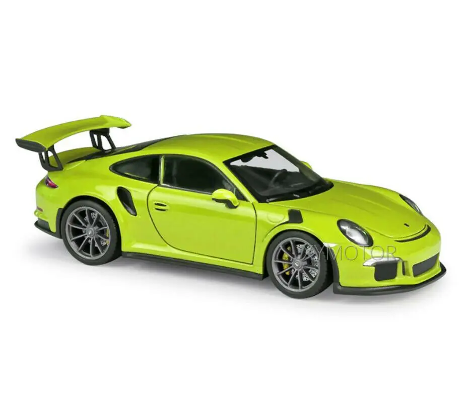 Porsche 911 GT3 RS 997 Vert Welly 1/24 - 22459 GR - Passion Diecast