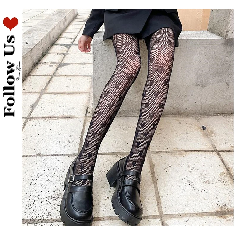 Gothic Stocking Lace Fishnet Stockings 