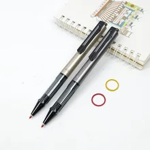 M& G пресс тип гелевые черные чернила для ручки 0,5 мм офисные принадлежности канцелярские гелевые ручки для студентов высокое качество гелевая ручка 2 шт./лот