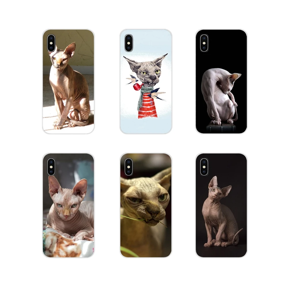 Для huawei G7 G8 P7 P8 P9 P10 P20 P30 Lite Mini Pro P Smart Plus 2017 2018 2019 Sphynx Cat Kitty аксессуары Чехлы для