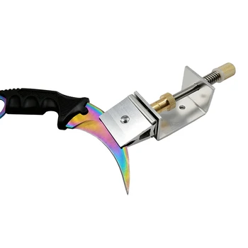 

KME Knife sharpener 360 degree Flip Clip for Edge Pro sharpener, Ruixin pro sharpener, Apex system Aluminum alloy