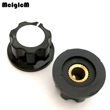 

10pcs Hat MF-A02 potentiometer knob WH118/WX050 bakelite knob / copper core inner hole 6mm