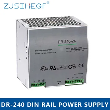 

Din rail Single Output Switching power supply 24v 240w DR-240-24 240W 24V 10A ac dc converter