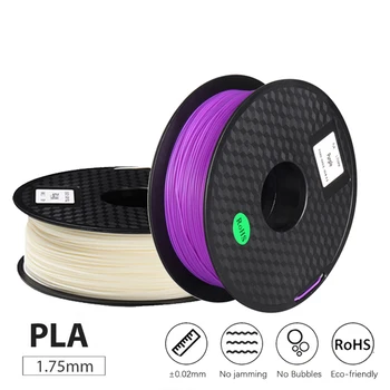 

DIY 3D Printer 2 colors Optional 1.75mm 0.5kg High Quality PLA Filament Dimensional Accuracy +/- 0.02 mm