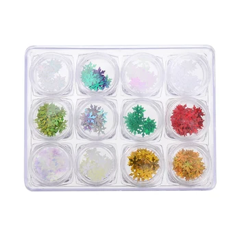 

1 Box Sequins Colorful Beautiful Manicure Patch Nail Art Decorations Nail Art Supplies Manicure Decor Nail Materials For Nail