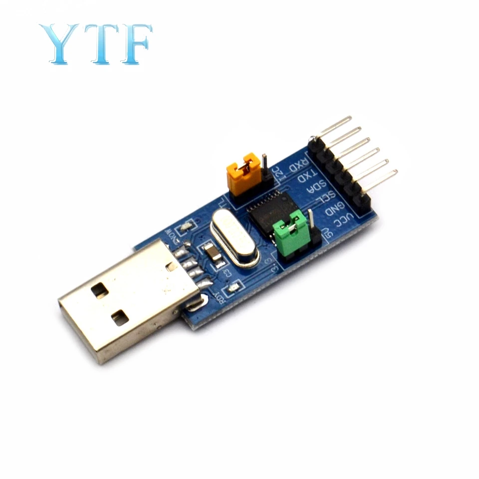 CH341T комбинированный модуль USB к IEC IIC UART ttl одночиповый серийный