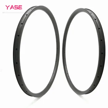 

29er ultralight carbon mtb disc rim tubeless 30x25mm asymmetry 27x25mm symmetry bicycle wheel carbon disc mtb rims 310g 280g