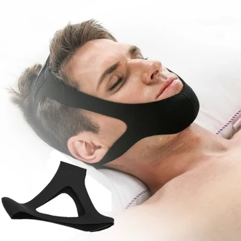 

Anti Snore Chin Strap Stop Snoring Snore Belt Sleep Apnea Chin Support Straps Women Men Night Sleeping Aid Tools Face Lift Tool