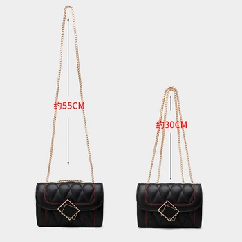 

Crossbody Bags For Women 2020 Chain Messenger Shoulder Bag Ladies Purses and Handbags Cross Body Pu Leather Ladies Small Bag NEW